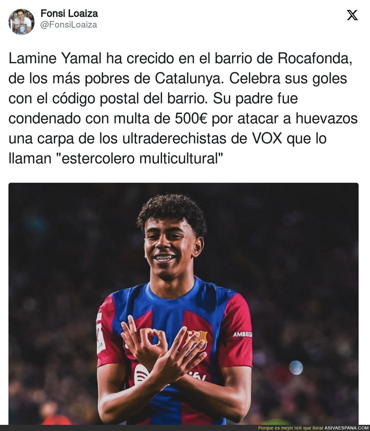 Así es Lamine Yamal