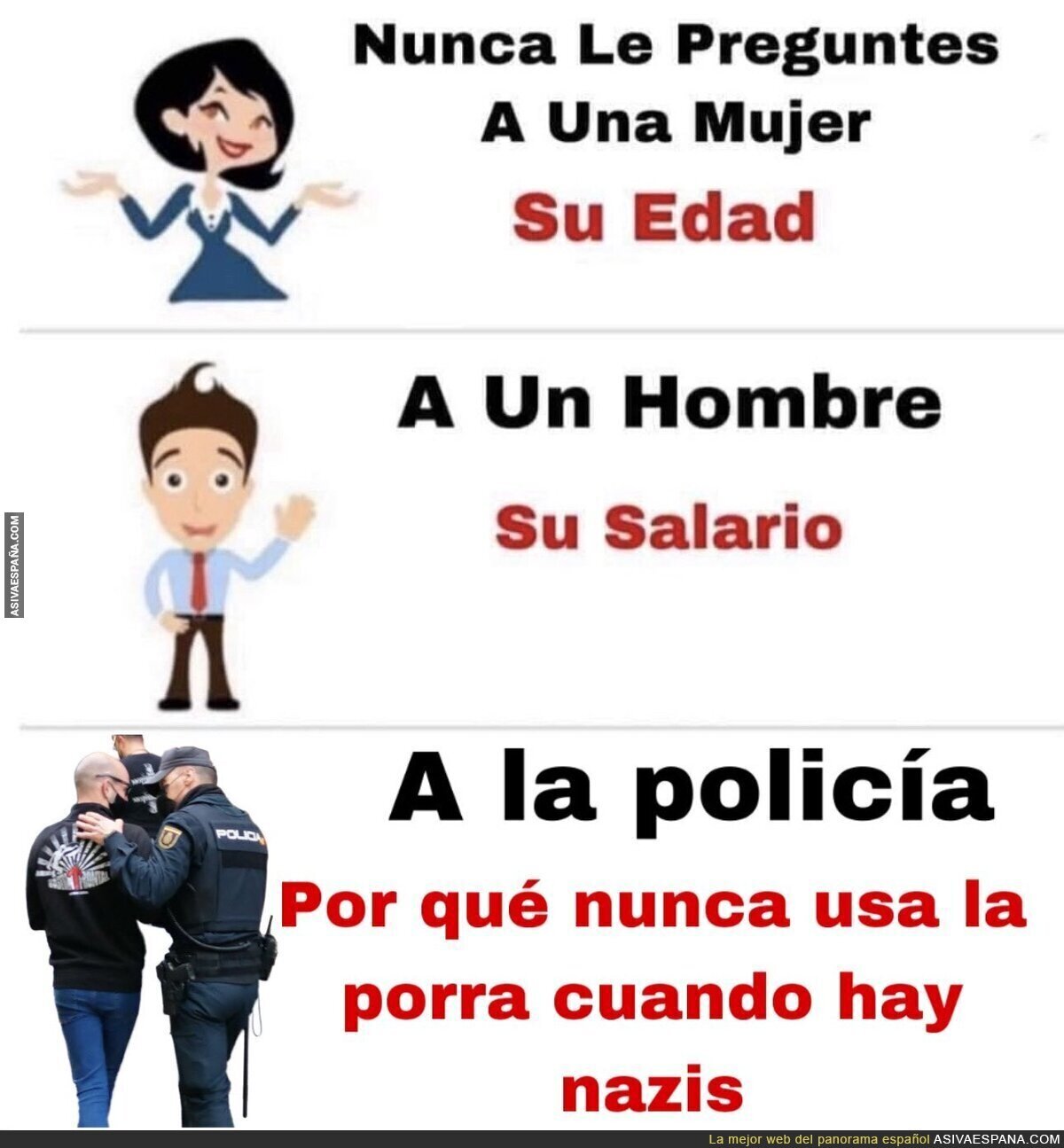 ¿Qué le pasa a la policía?