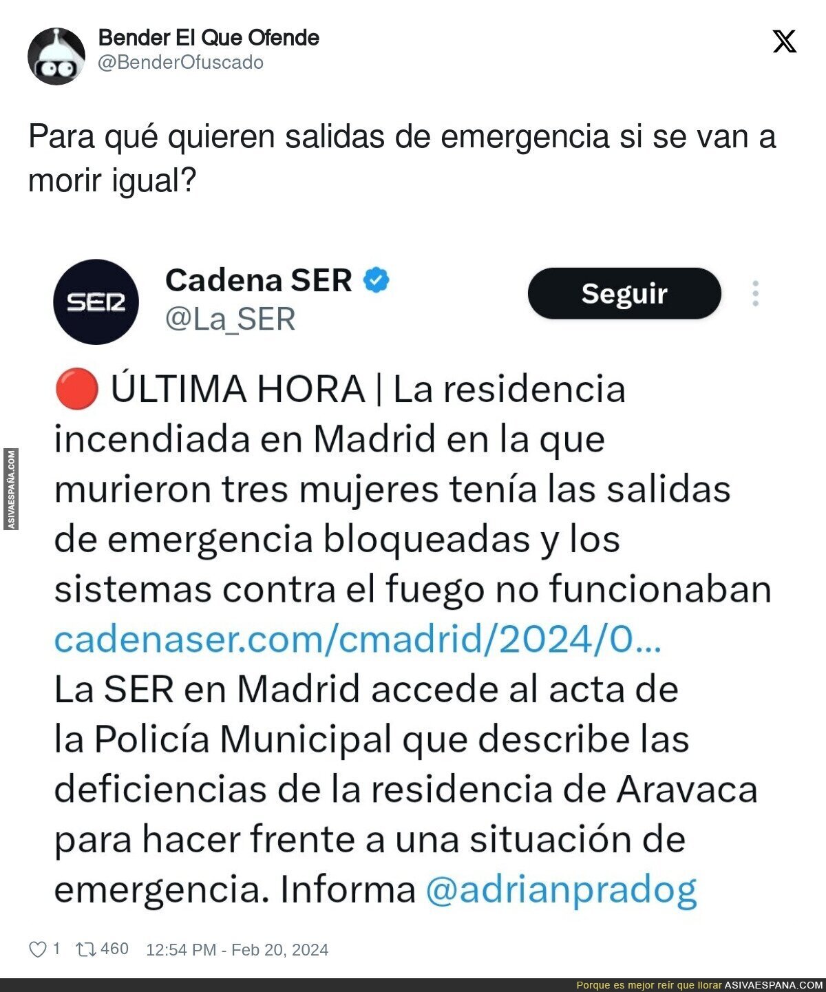 Viva la libertad de Madrid