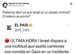 ¿A qué esperamos todos para condenar a Israel?