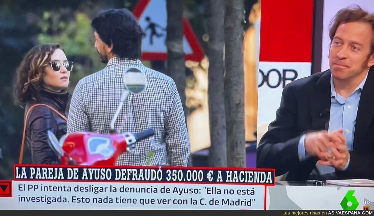 Así defiende Jorge Bustos sobre el novio de Ayuso, es un ciudadano particular que tiene deudas con hacienda como todo el mundo