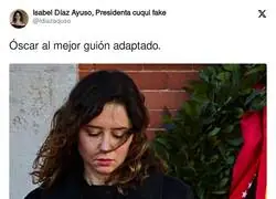 El gran papel de Ayuso