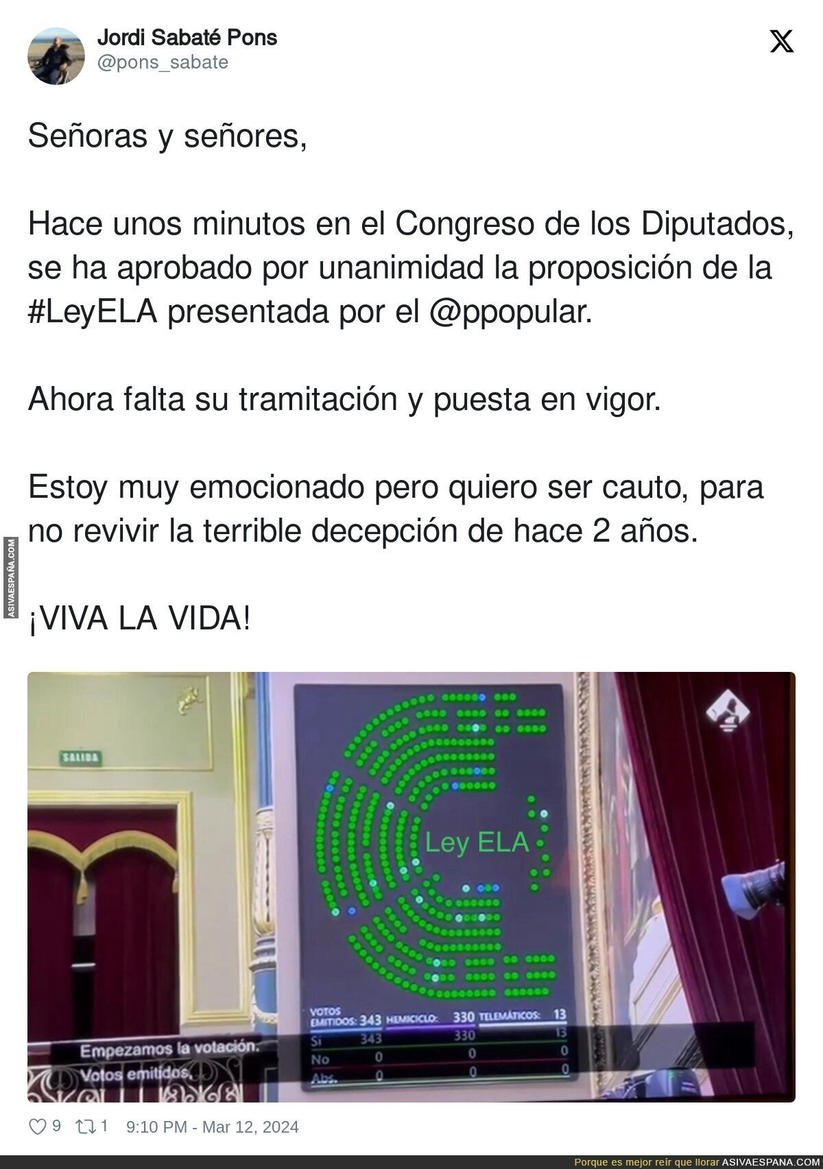 Un gran paso para los enfermos de ELA