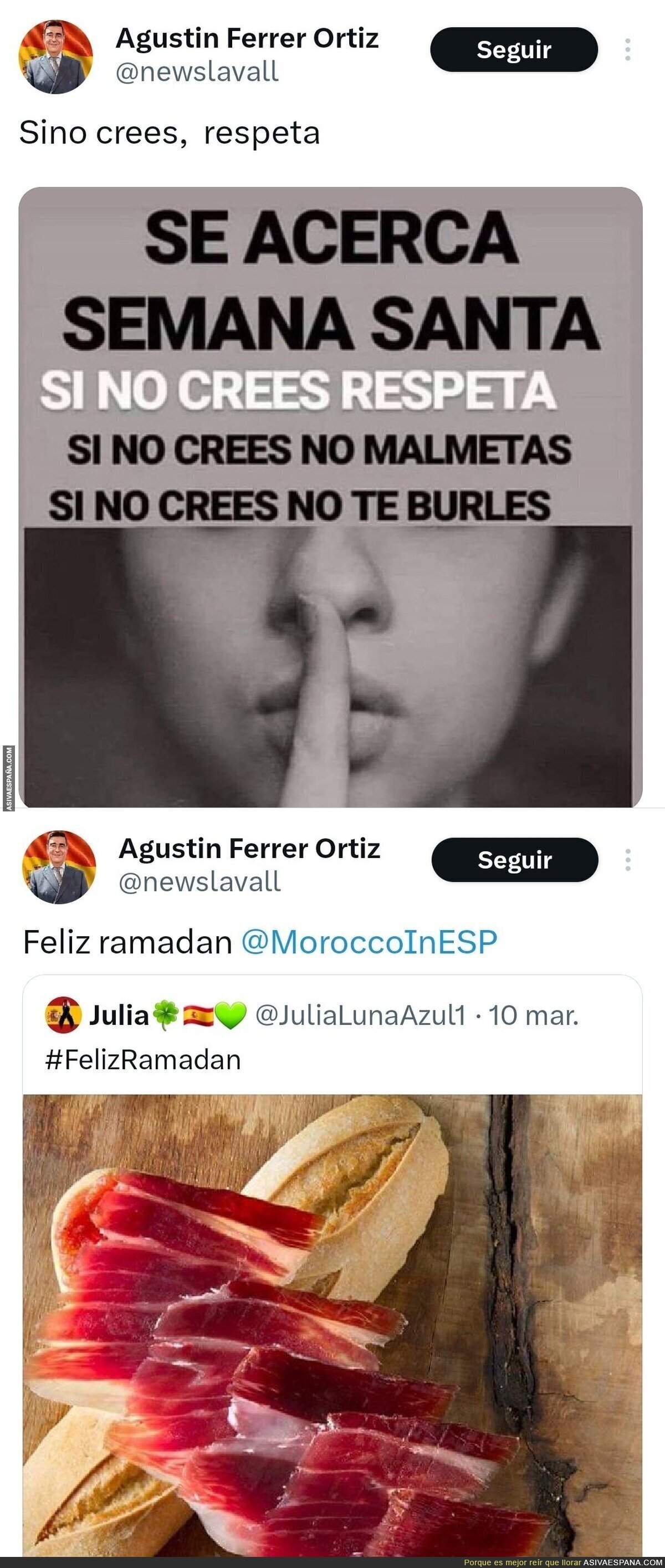 Respeto ante todo