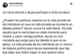 La realidad de Ayuso