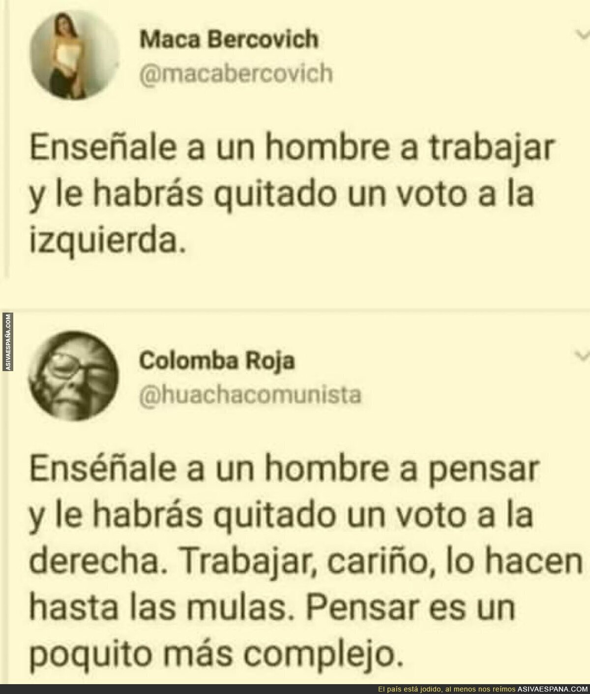 Respuesta para quitarse el sombrero