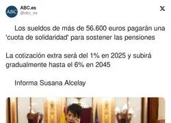 La polémica cuota de la solidaridad