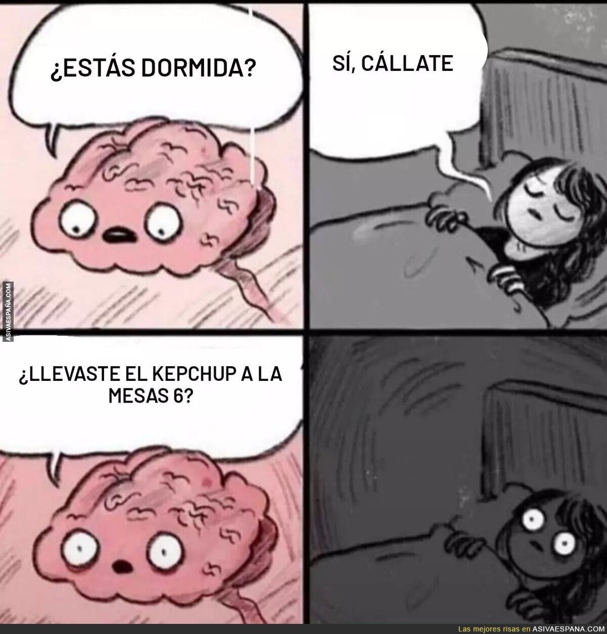 Lo que no deja dormir a un mesero