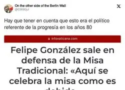 Felipe González no puede tirar más a la derecha