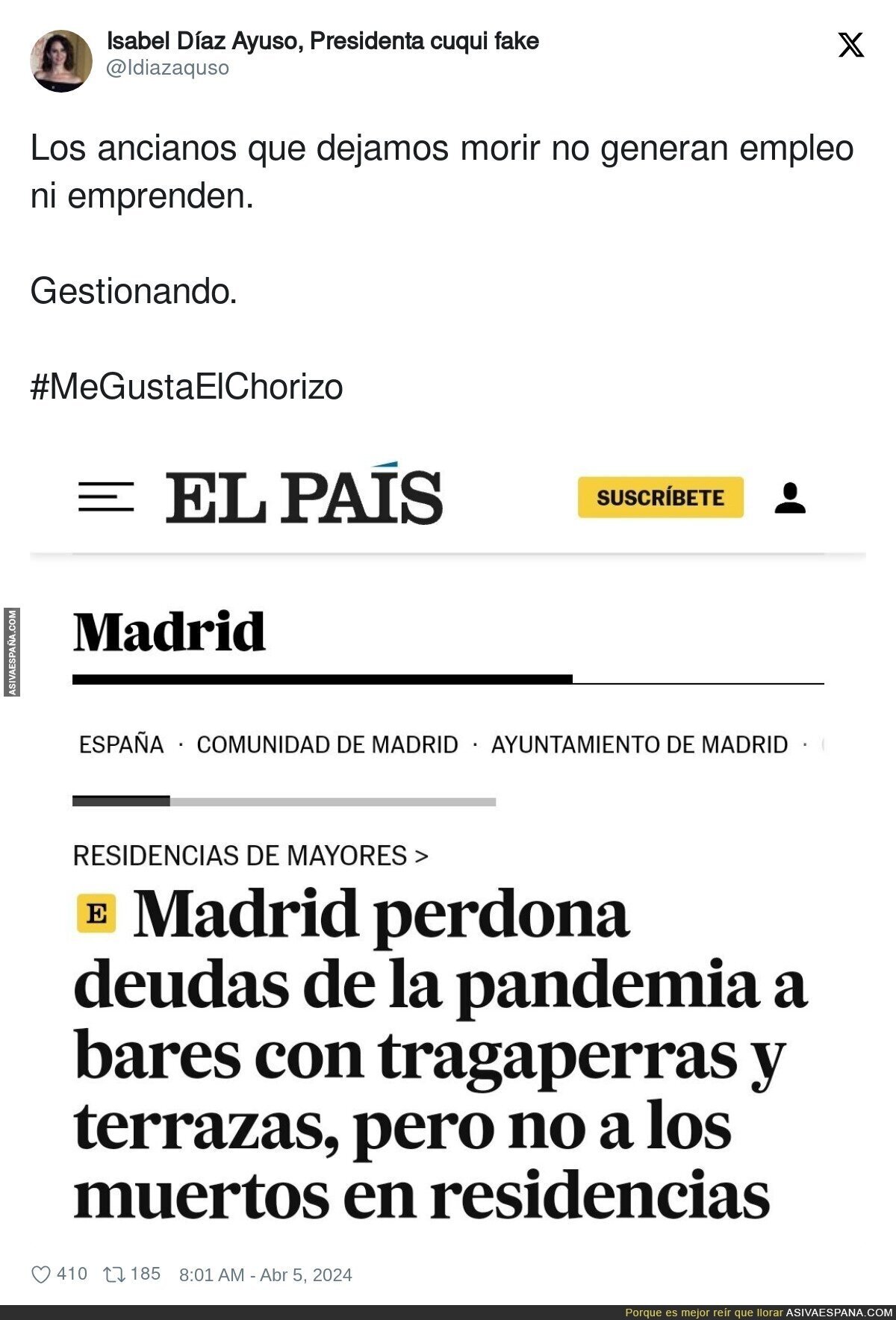 Bienvenidos a Madrid
