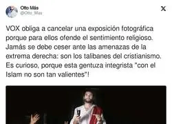 VOX obliga a cancelar una exposición fotográfica