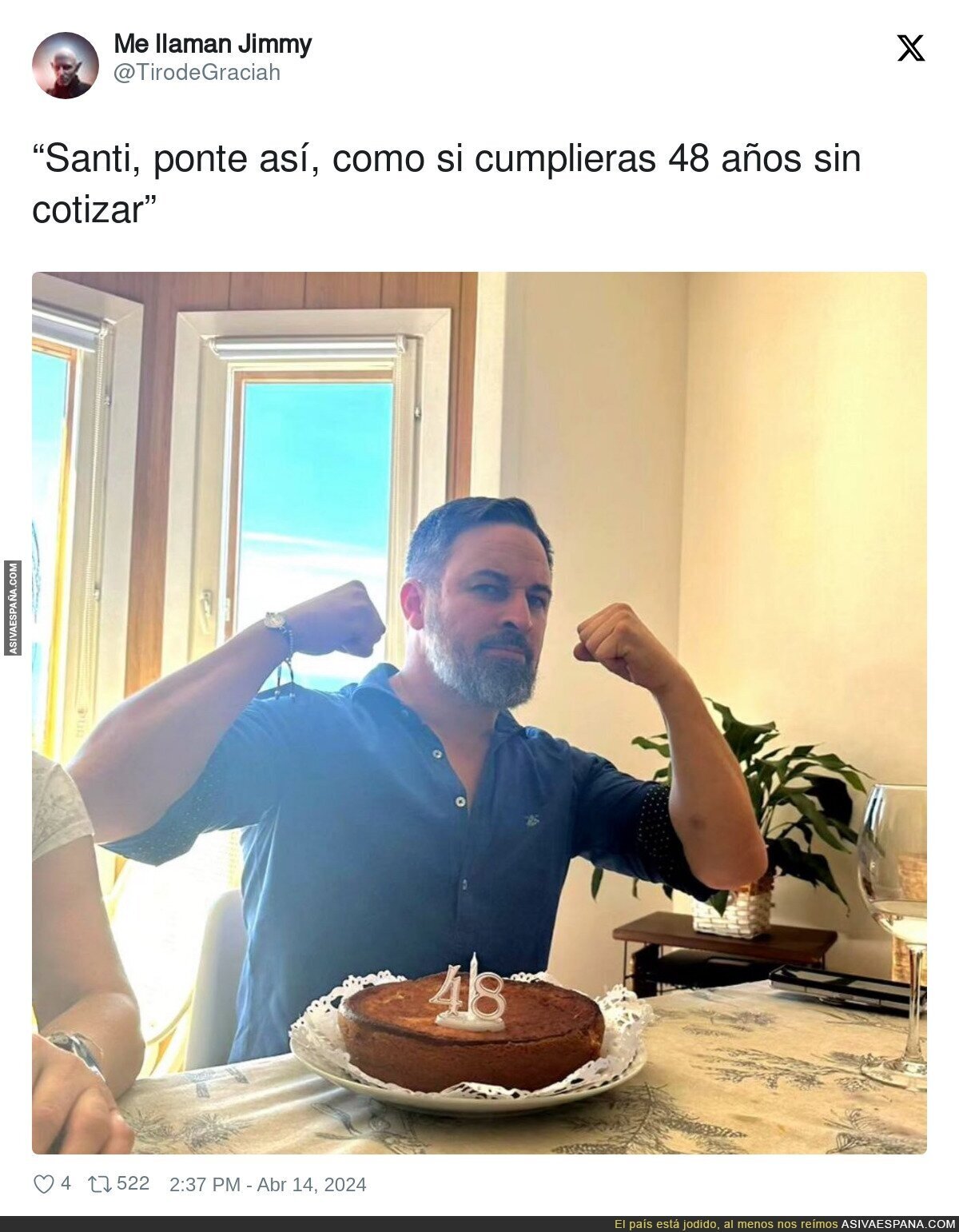 Santi cumple años