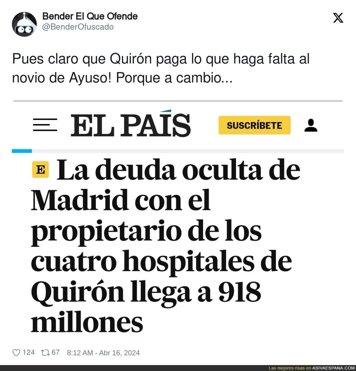 Y así todo en Madrid