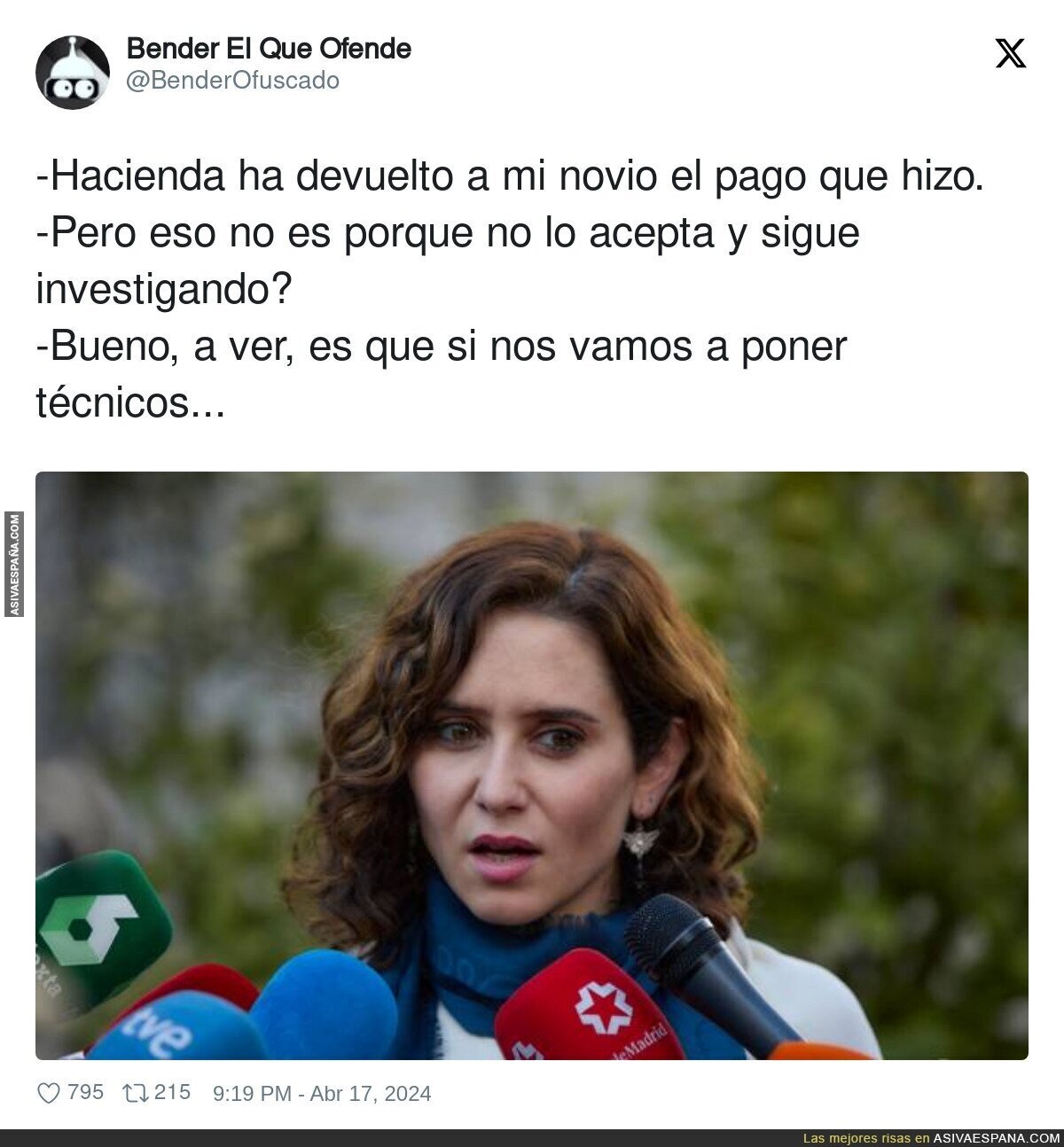 Ayuso sigue haciendo de las suyas para salvar a su novio