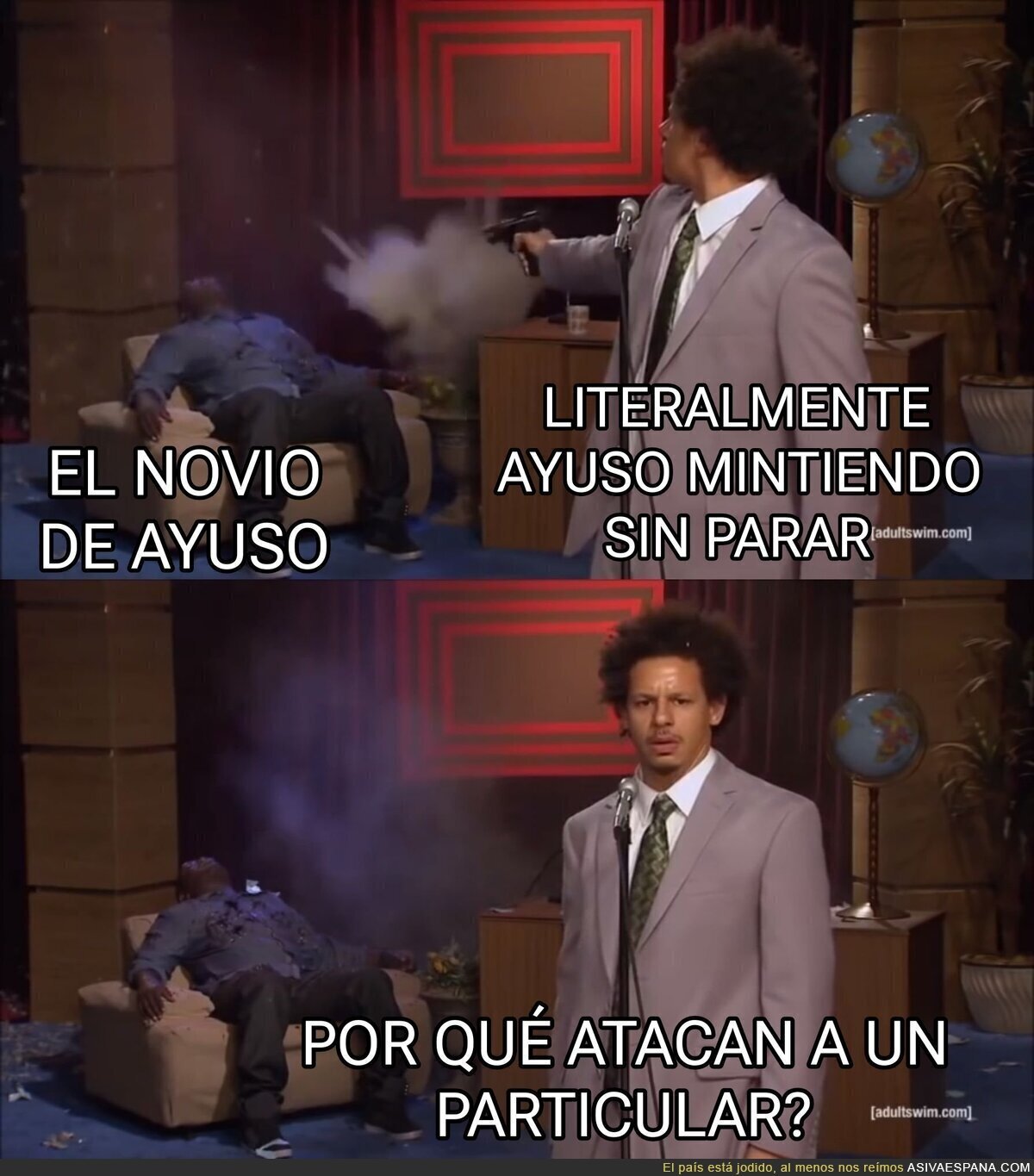 Ayuso no puede dejar de mentir