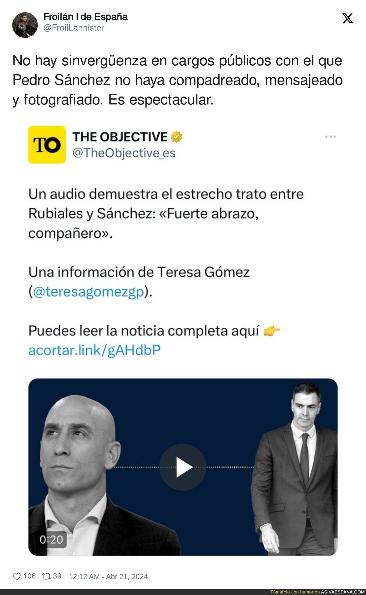 Las peligrosas amistades de Pedro Sánchez