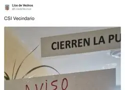 En este vecindario se lo toman en serio