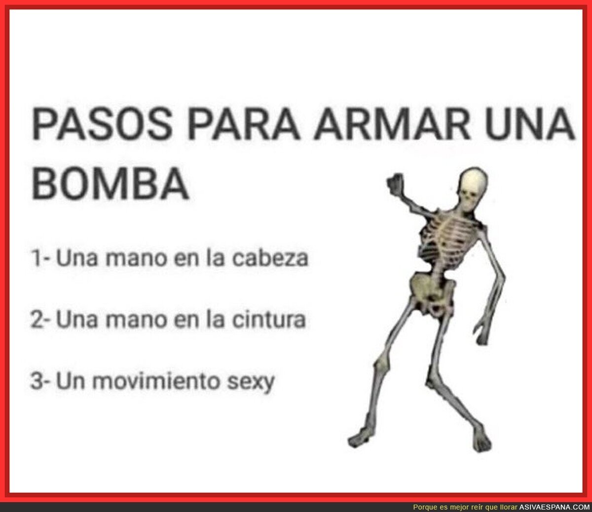 Armando la bomba