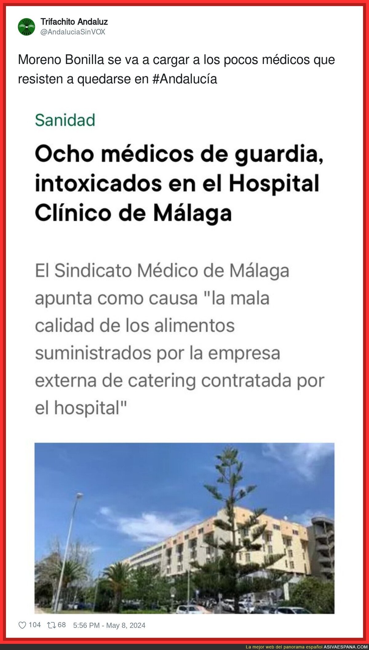 Los médicos de Andalucía en situación límite