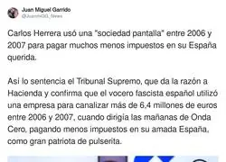 Así es el gran patriota de Carlos Herrera