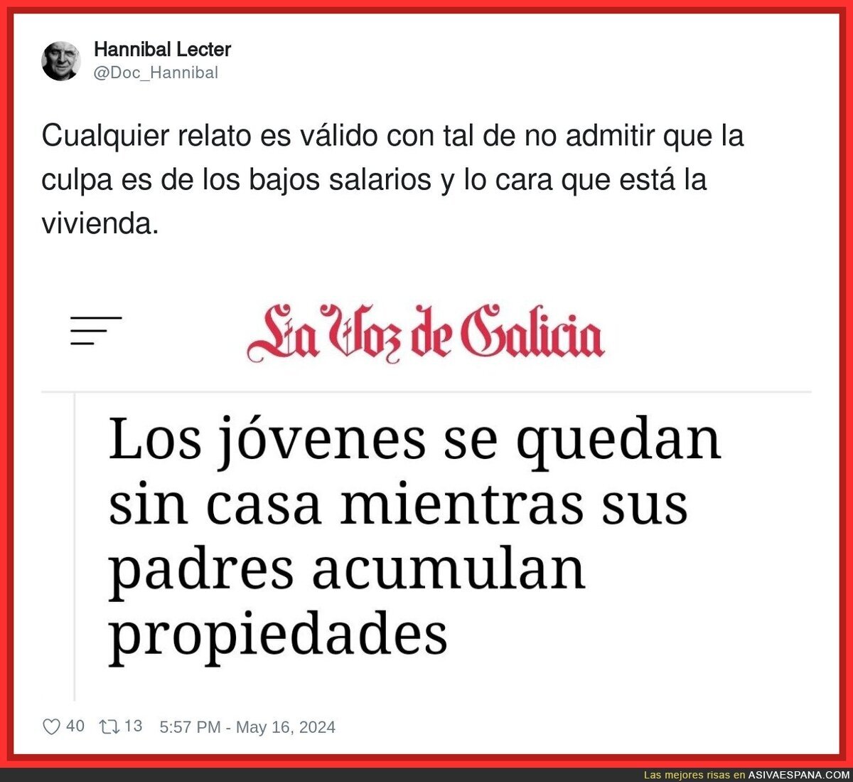 Todo es culpa de los jóvenes