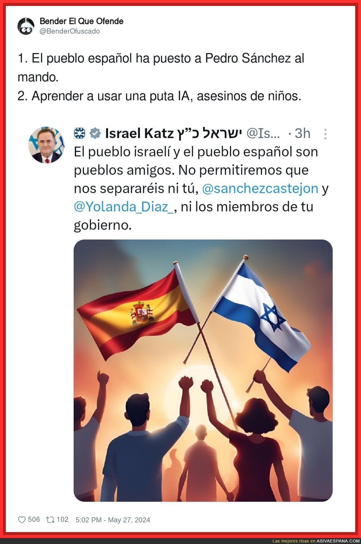 El pueblo israelí solo sabe usar la IA