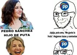 Así es la gente del PP con los insultos