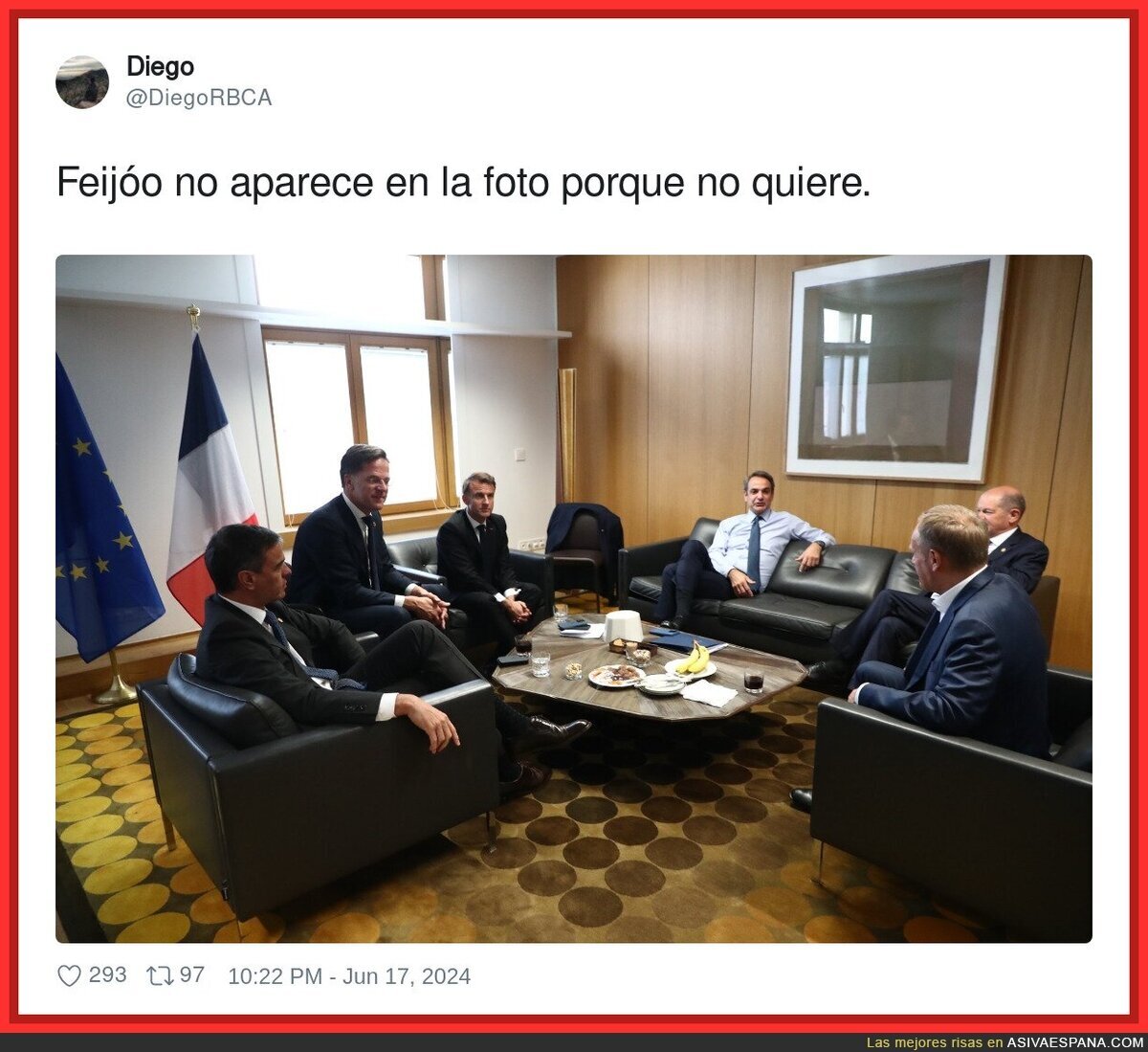 Feijóo deja todo para los demás