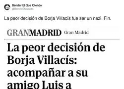 La peor decisión de Borja Villacís
