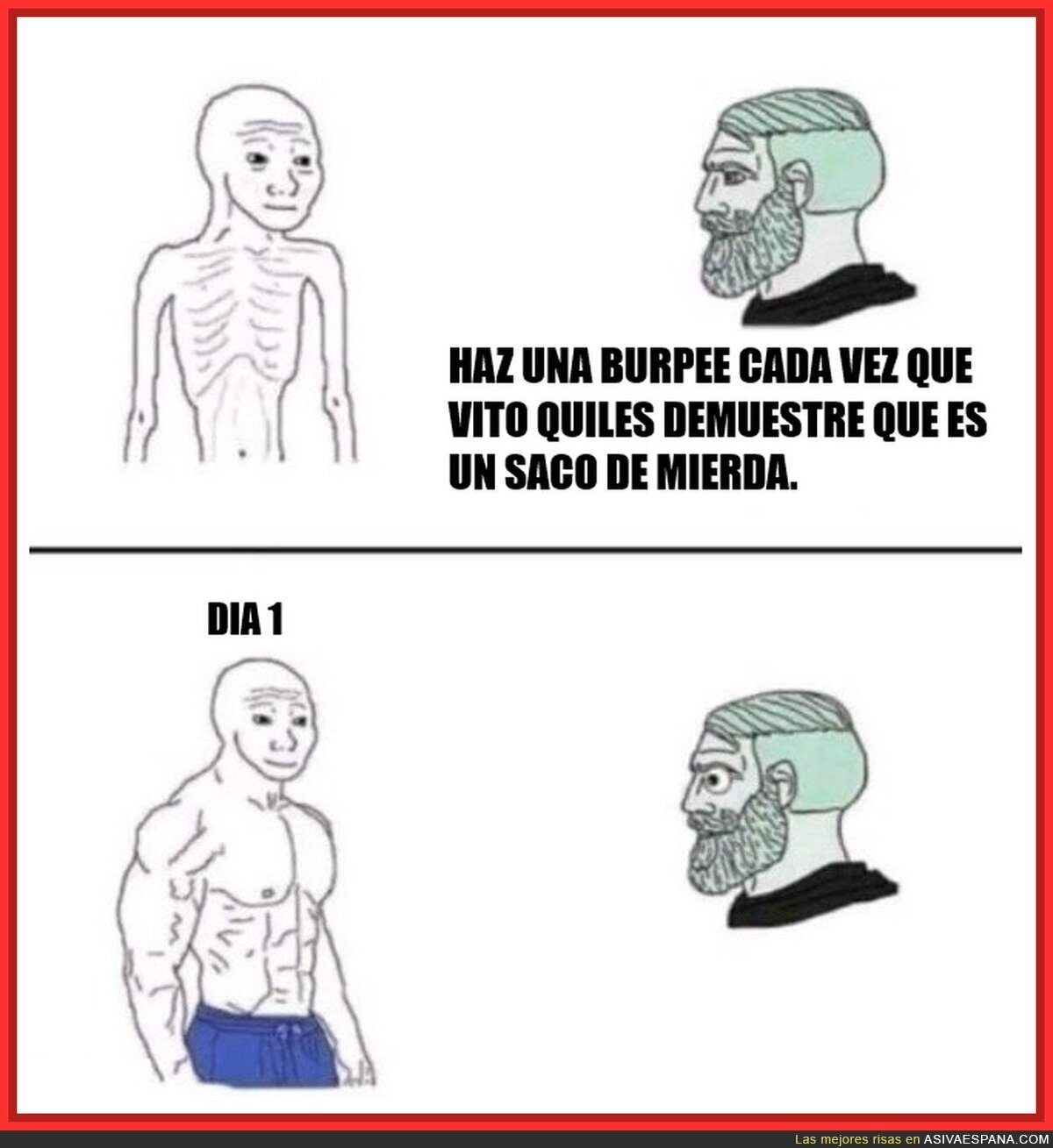 La mejor forma para ponerse cachas