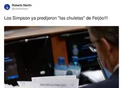 Feijóo y sus chuletas