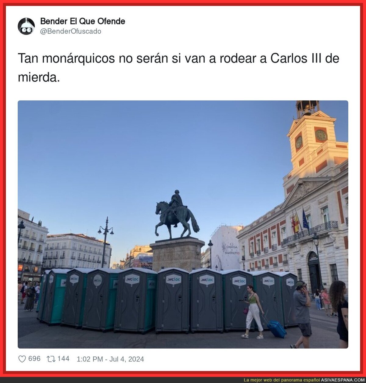 Así está el centro de Madrid