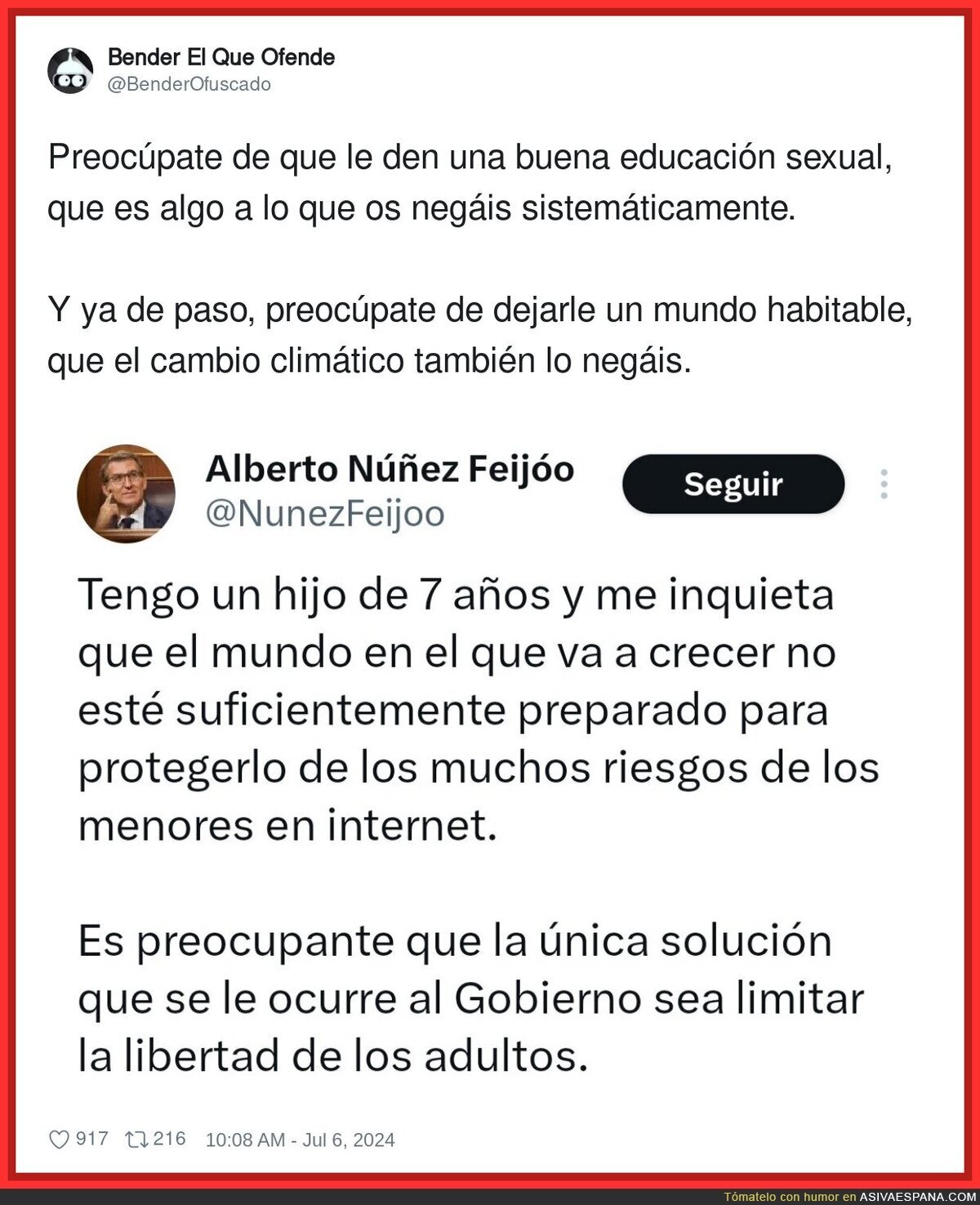 Lo que inquieta a Feijóo