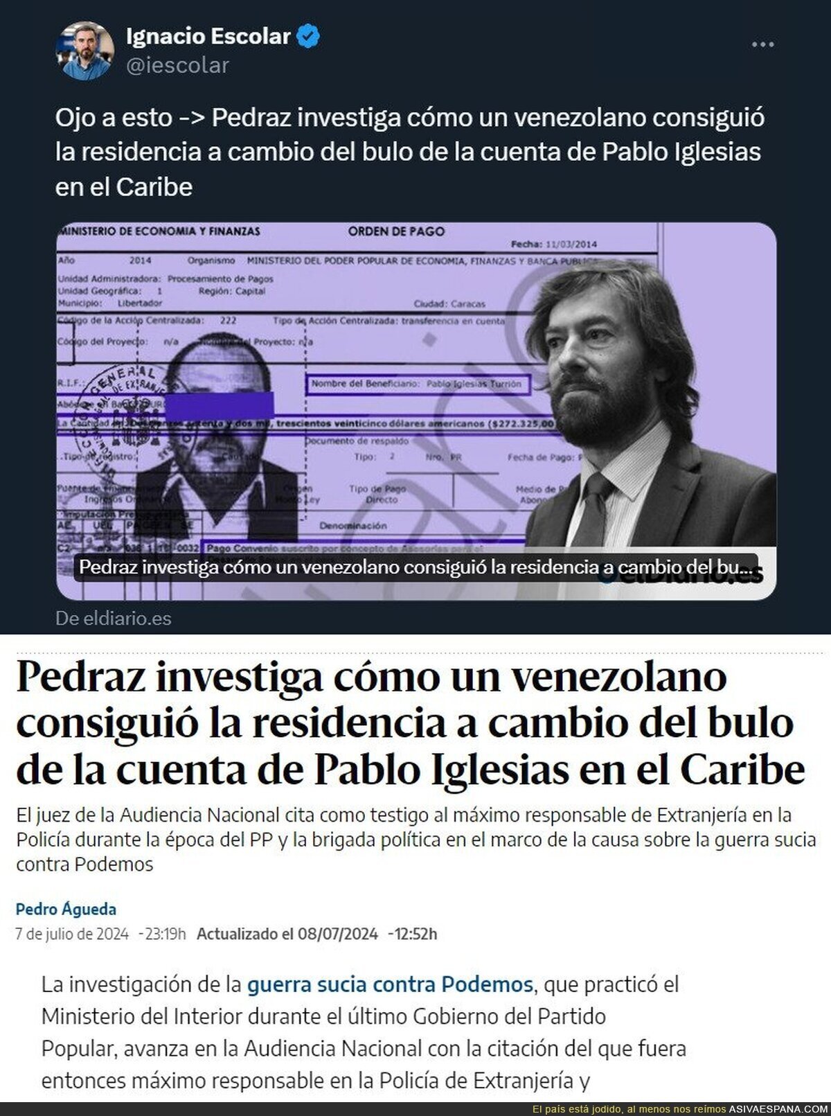 Todo vale si es contra PODEMOS