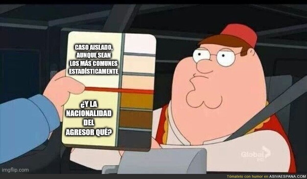 Pero no son racistas, sólo les preocupan las personas de otro color