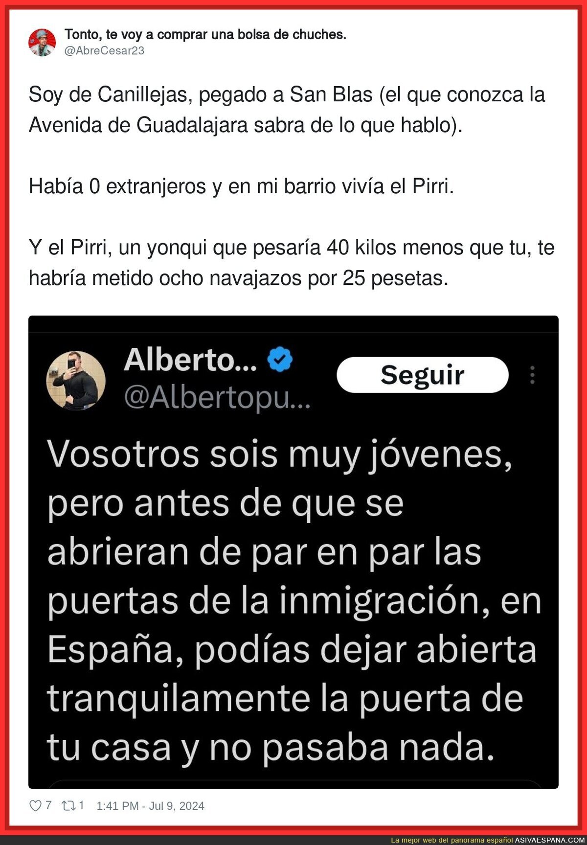 Así han sido los barrios de España por mucho que te cuenten