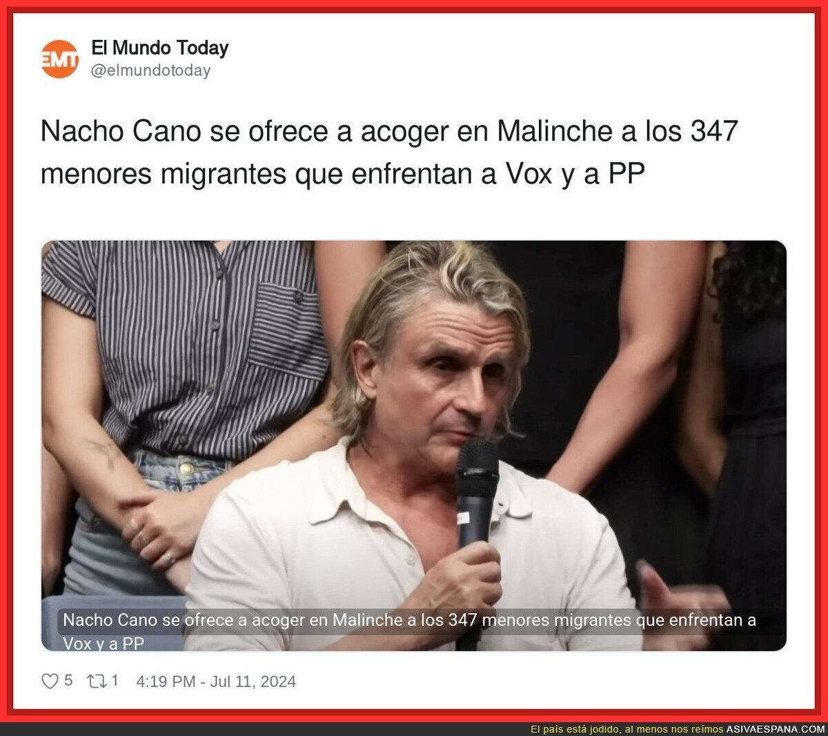 Nacho Cano tiene la solución