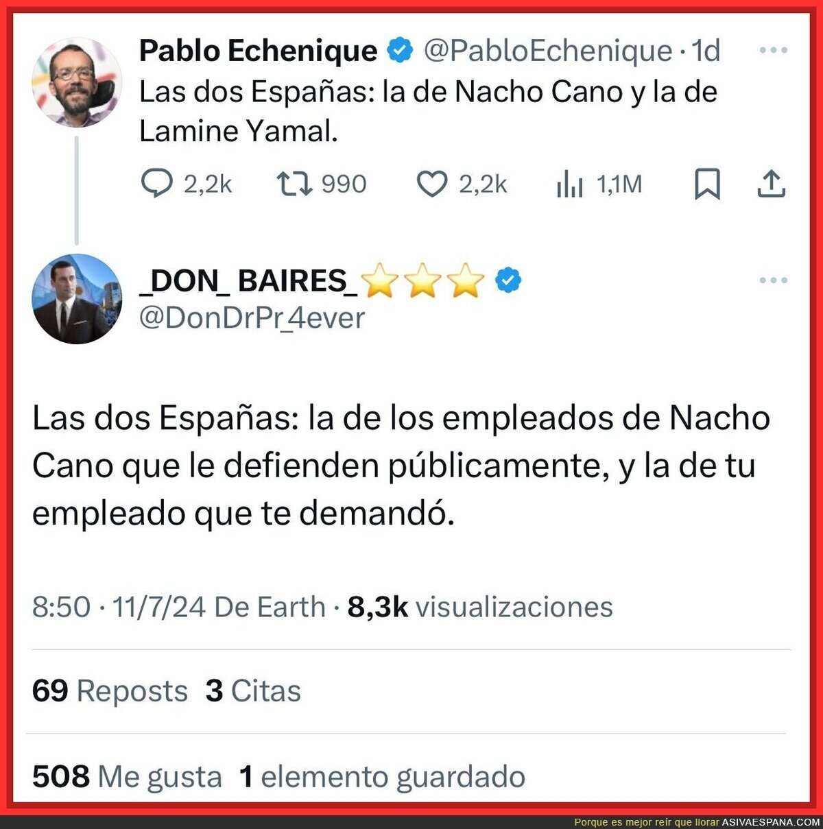 Las dos Españas