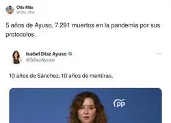 El historial de Ayuso