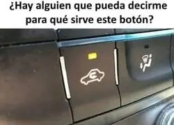 Una explicación al botón del coche que nadie conoce