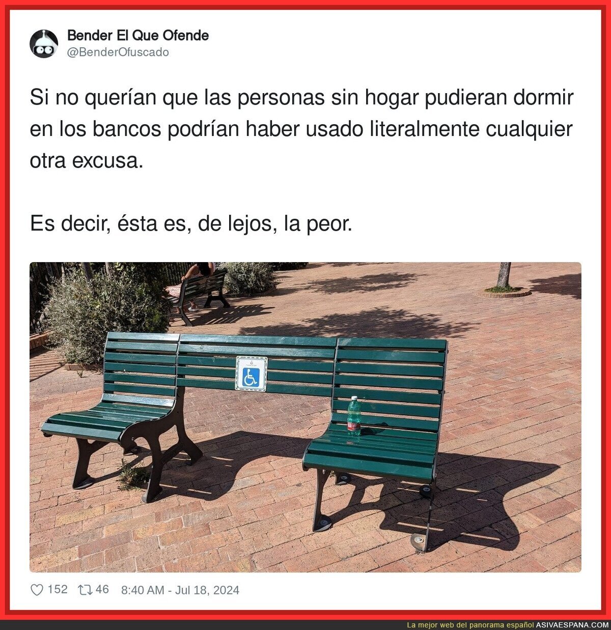 Los bancos de la vergüenza