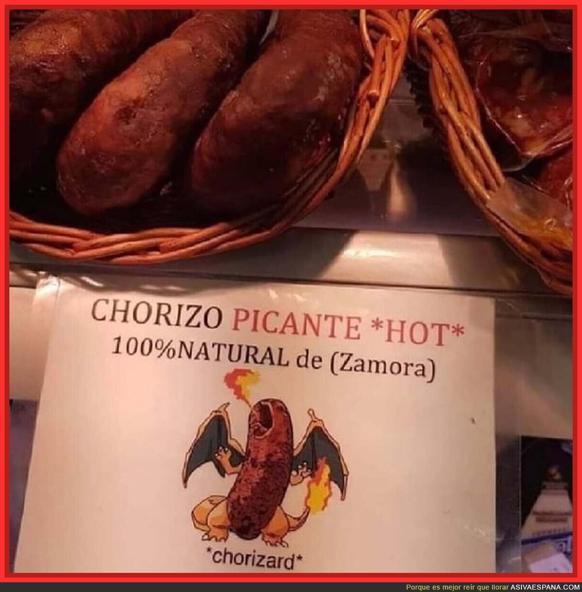 El chorizo más picante