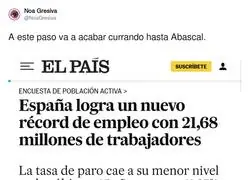 España cada día se supera en número de trabajadores