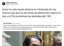 Aznar no es de fiar