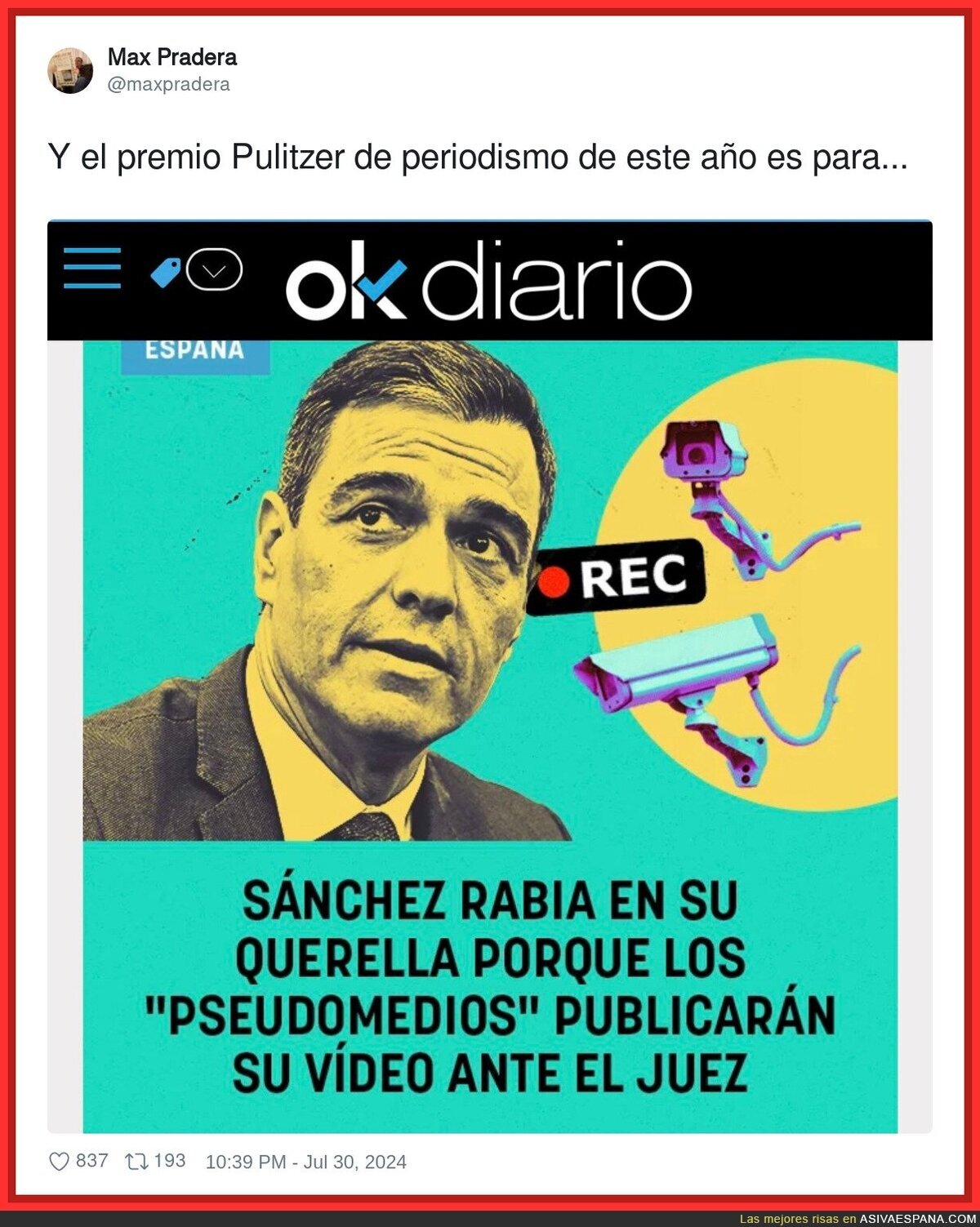 Okdiario se supera día a día