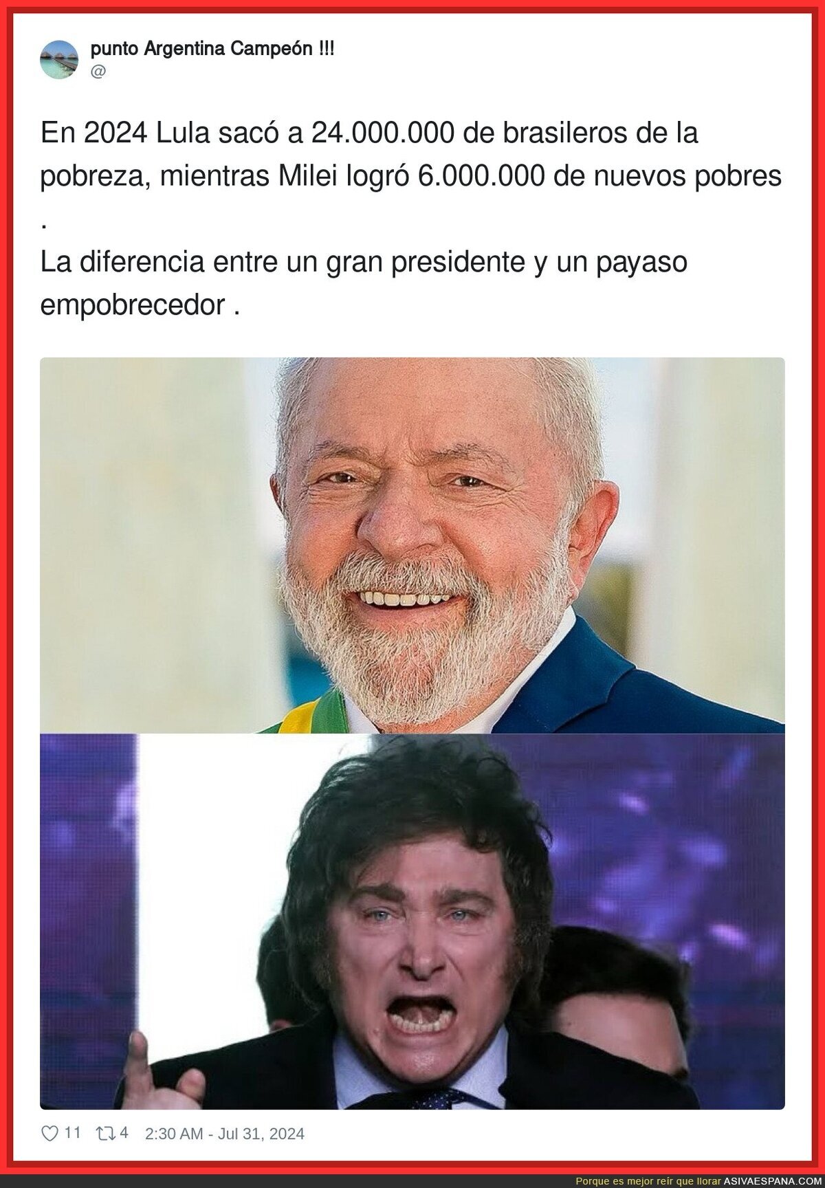 Dos políticos bien diferentes