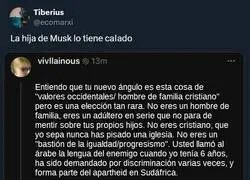 Contundente la hija de Elon Musk respondiendo a su padre