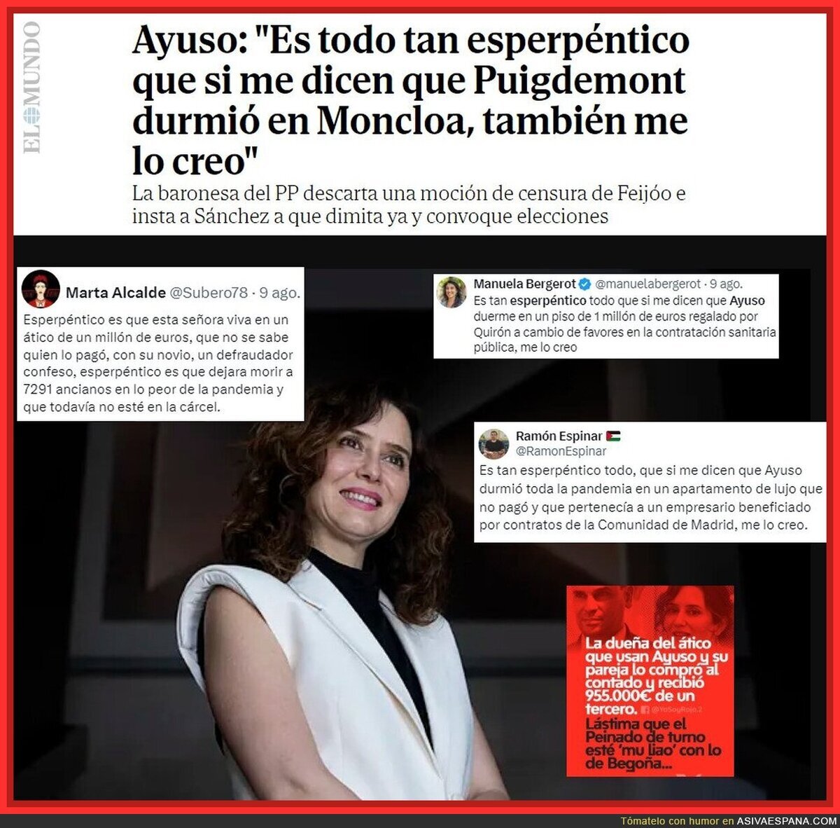 Esperpéntica Ayuso