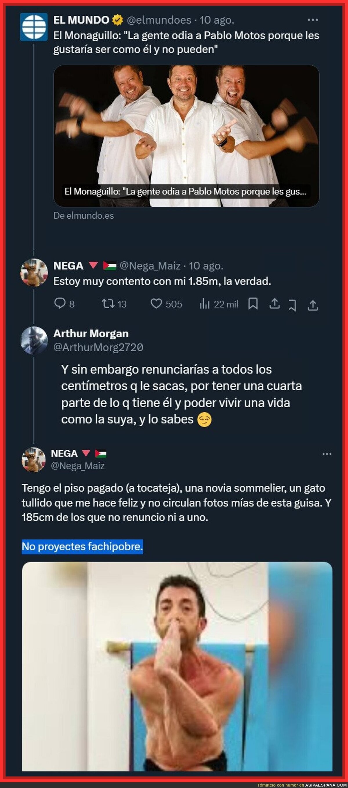 Nega (Los Chikos del Maíz) contestando a los lamedores de Pablo Motos