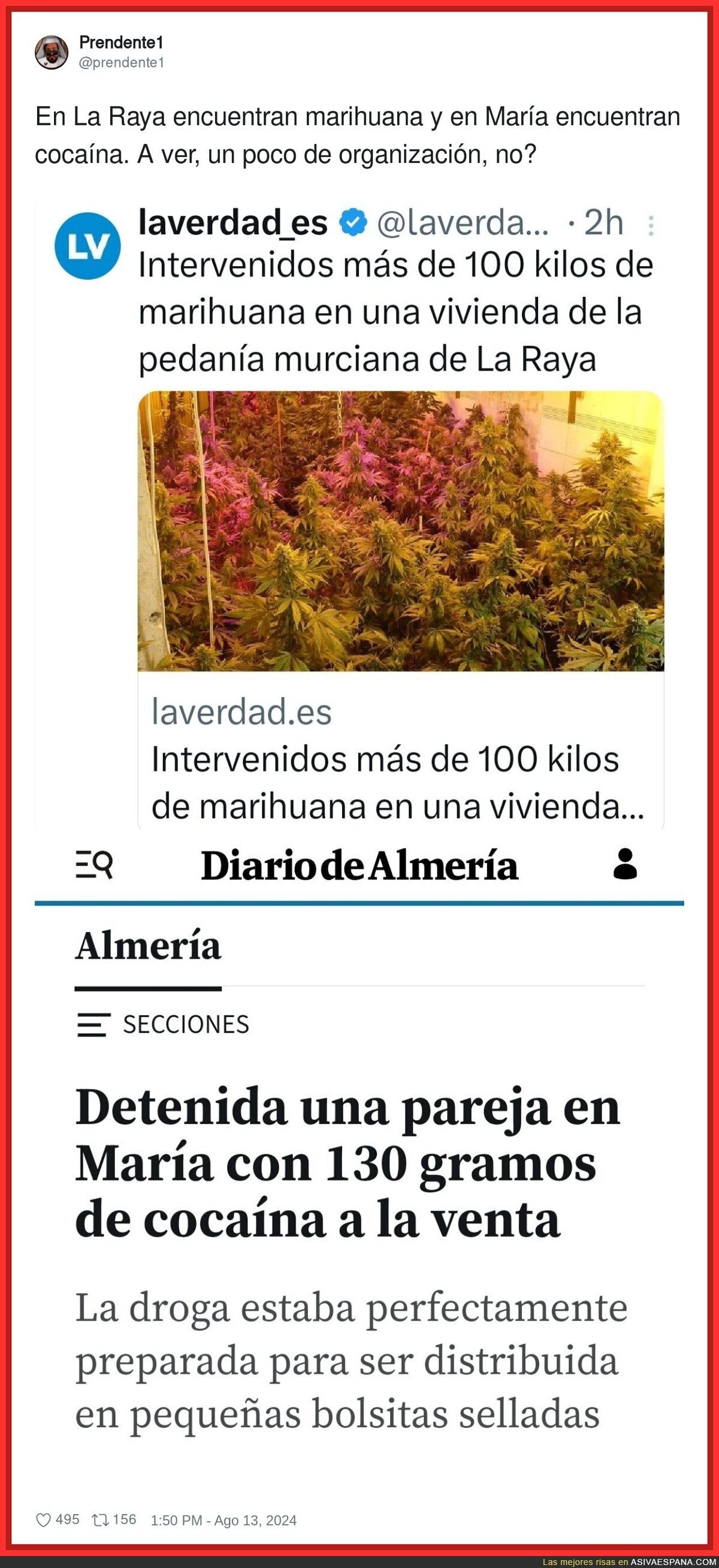 Un descontrol en la vida